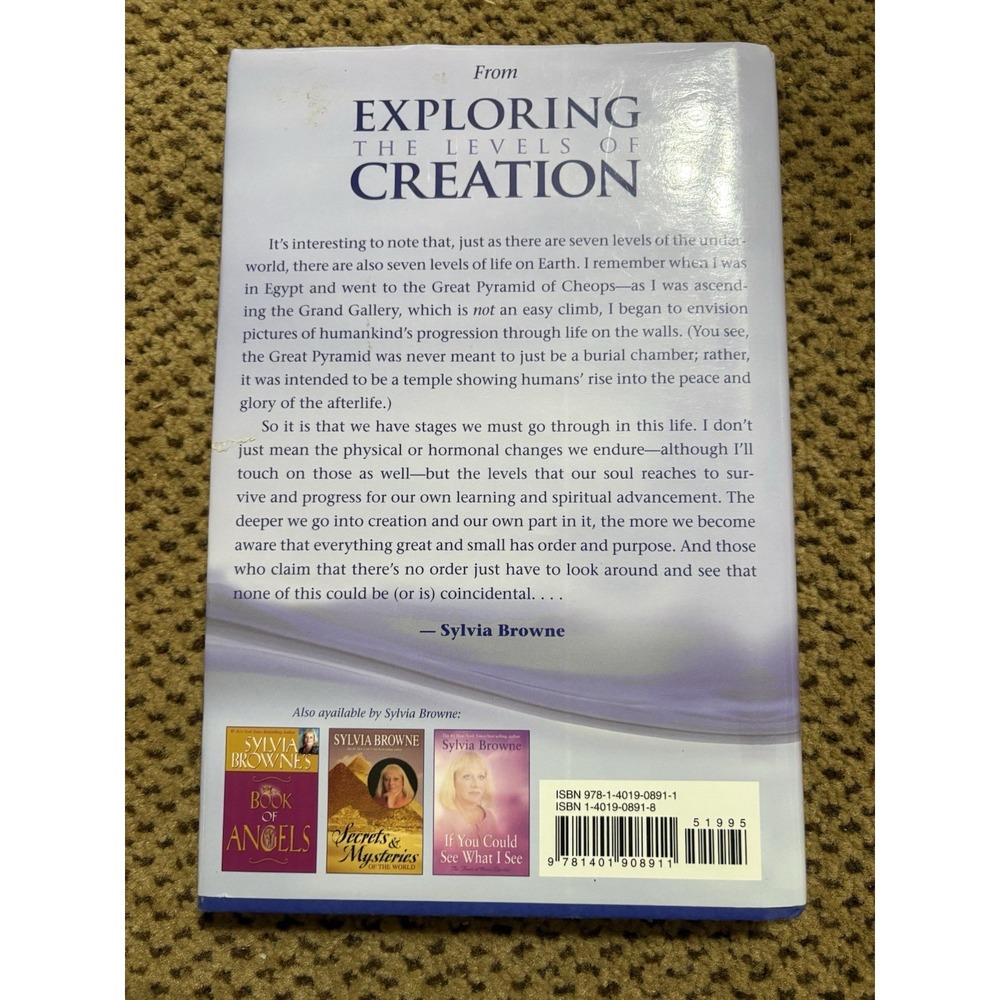 Sylvia Browne Insight Other Side Paranormal Prophecy Psychic Angel Book Lot Hard - Picture 4 of 16
